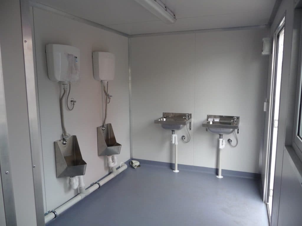 Container ablution block modification by U-Move Henderson WA